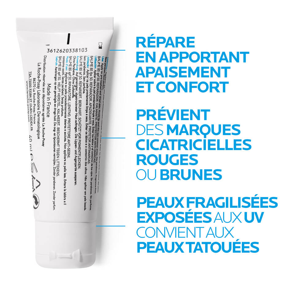 LA ROCHE-POSAY - Cicaplast Baume B5+ 50 SPF - 40ml