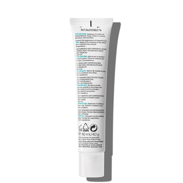LA ROCHE-POSAY - Effaclar Duo+ Soin Anti-Imperfections SPF30 Peau Grasse Acnéique - 40ml