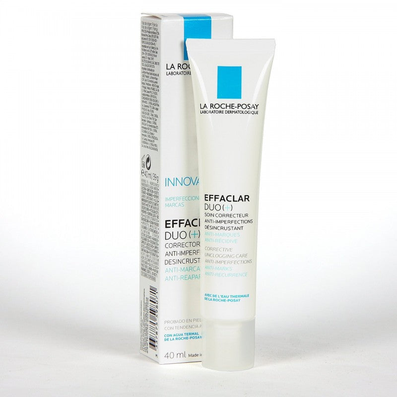 LA ROCHE-POSAY - Effaclar Duo+ Soin Anti-Imperfections SPF30 Peau Grasse Acnéique - 40ml