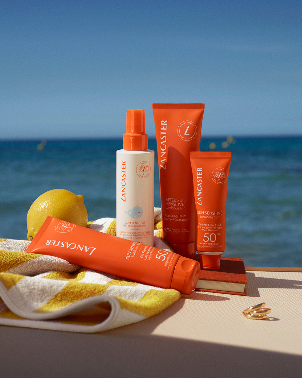 LANCASTER BEAUTY - Sun Sensitive Crème Solaire Visage Sans Huile SPF50 - 50ml