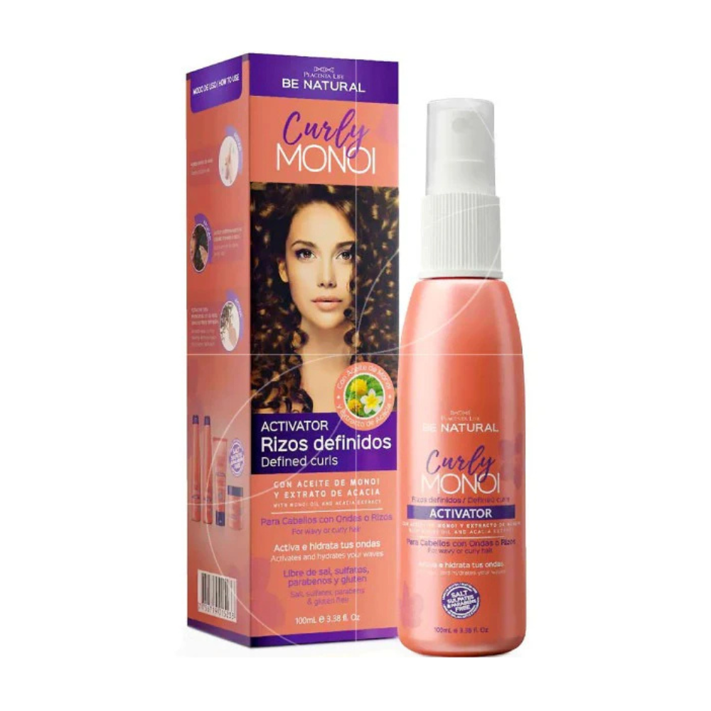 PLACENTA LIFE BE NATURAL - CURLY MONOI CURL ACTIVATOR - 100ml