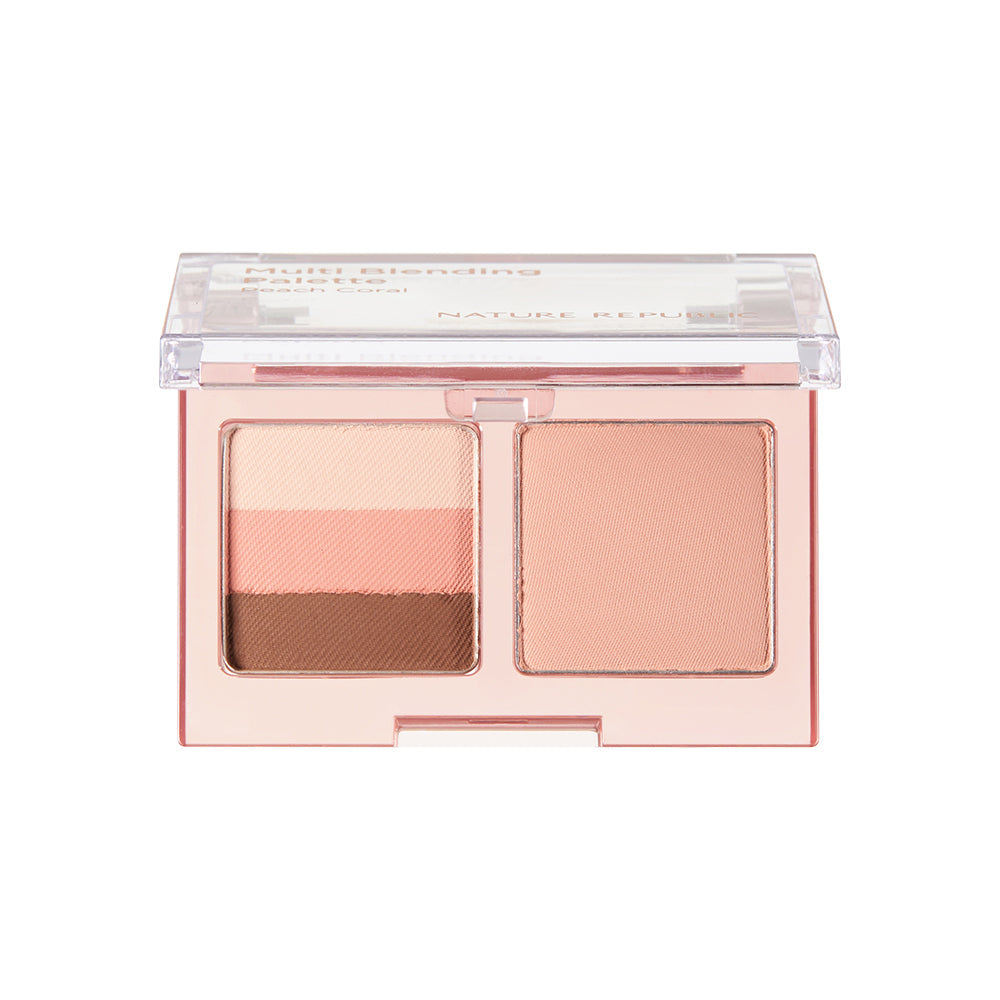 NATURE REPUBLIC - Color Blossom Multi Blending Palette - réf 03 Peach Coral