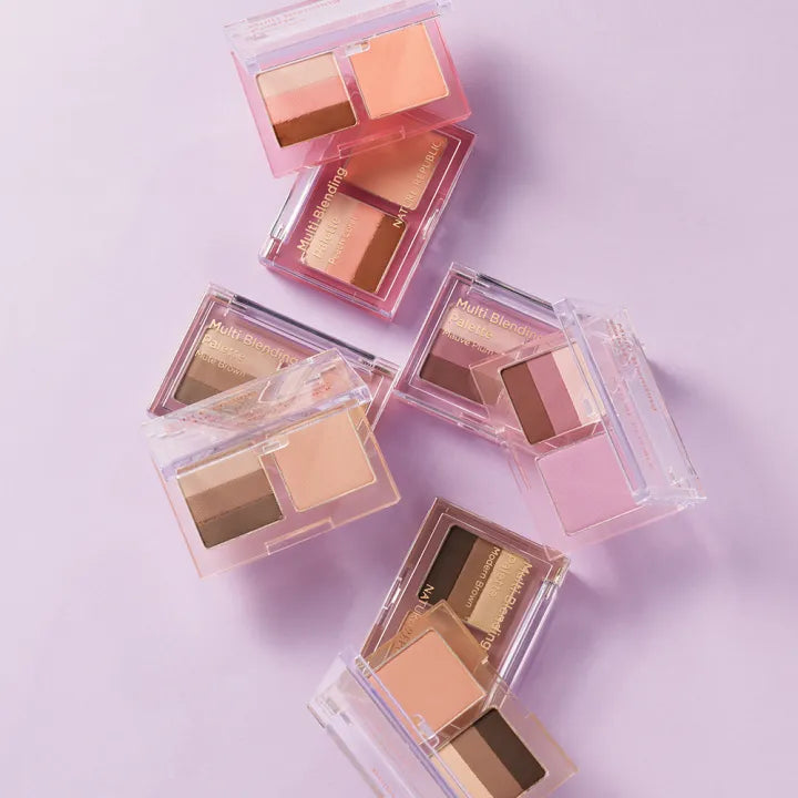 NATURE REPUBLIC - Color Blossom Multi Blending Palette - réf 03 Peach Coral