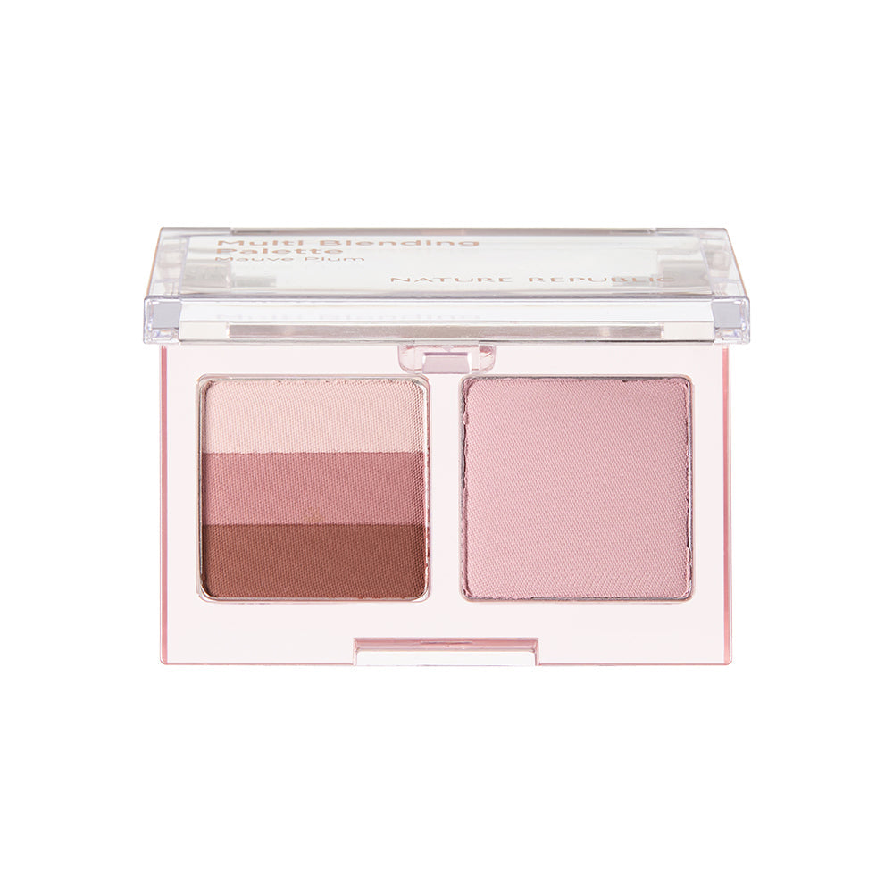 NATURE REPUBLIC - Color Blossom Multi Blending Palette - réf 04 Mauve Plum