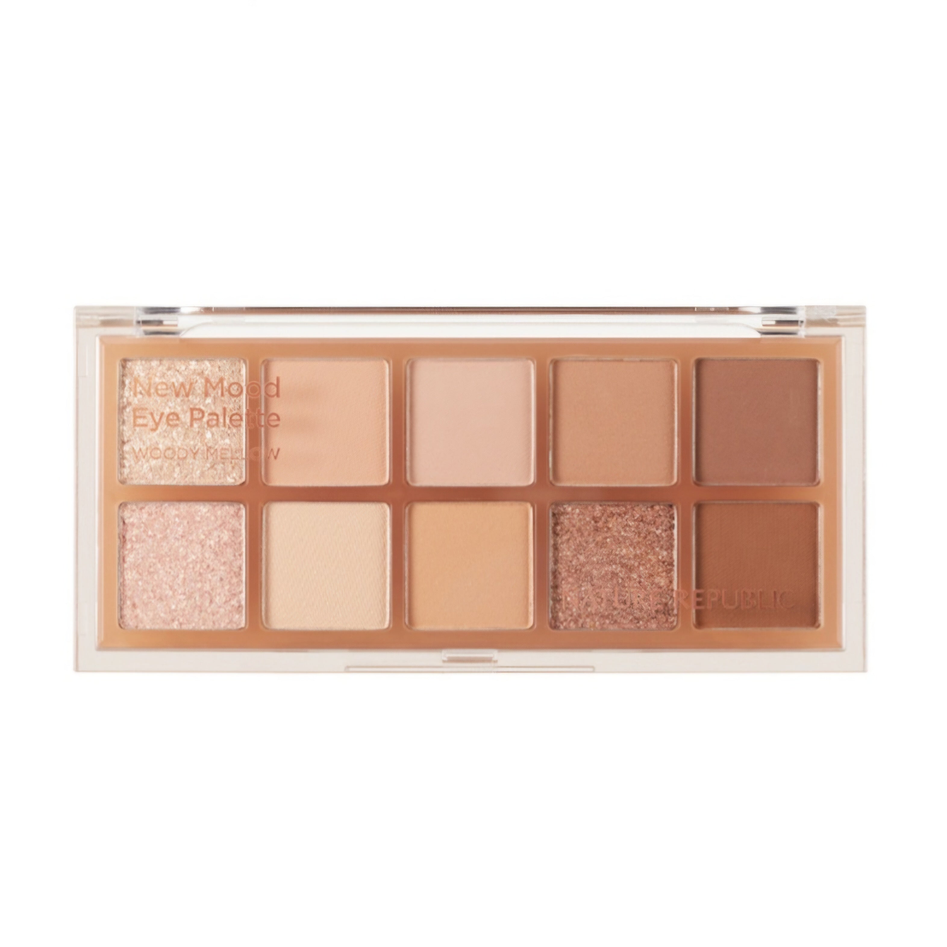 NATURE REPUBLIC - New Mood Eye Palette - réf 01 Woody Mellow