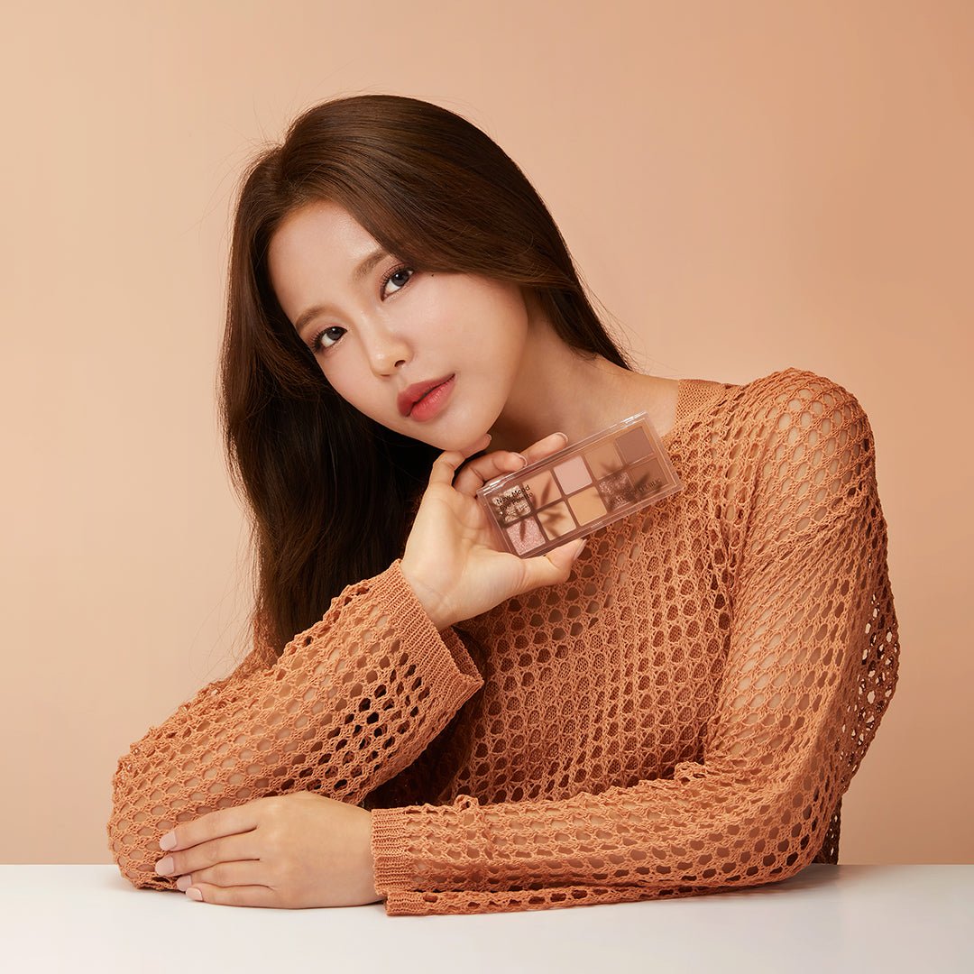 NATURE REPUBLIC - New Mood Eye Palette - réf 01 Woody Mellow