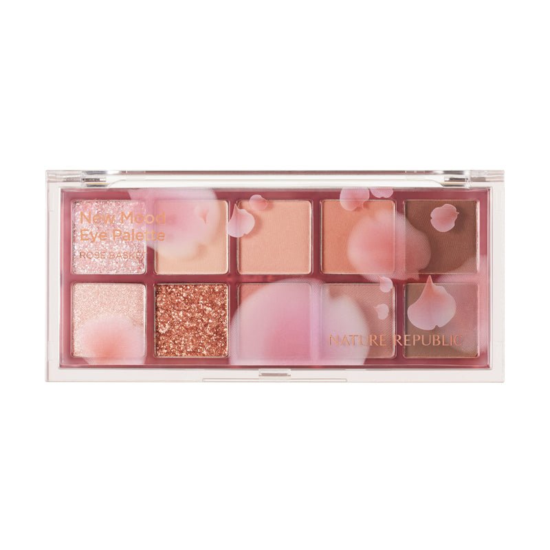 NATURE REPUBLIC - New Mood Eye Palette - réf 03 Rose Basket