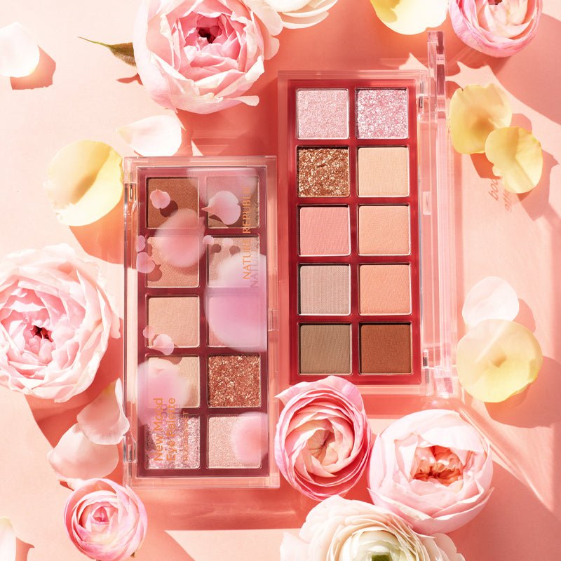 NATURE REPUBLIC - New Mood Eye Palette - réf 03 Rose Basket