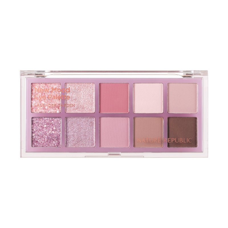 NATURE REPUBLIC - New Mood Eye Palette - réf 04 Lavender Garden