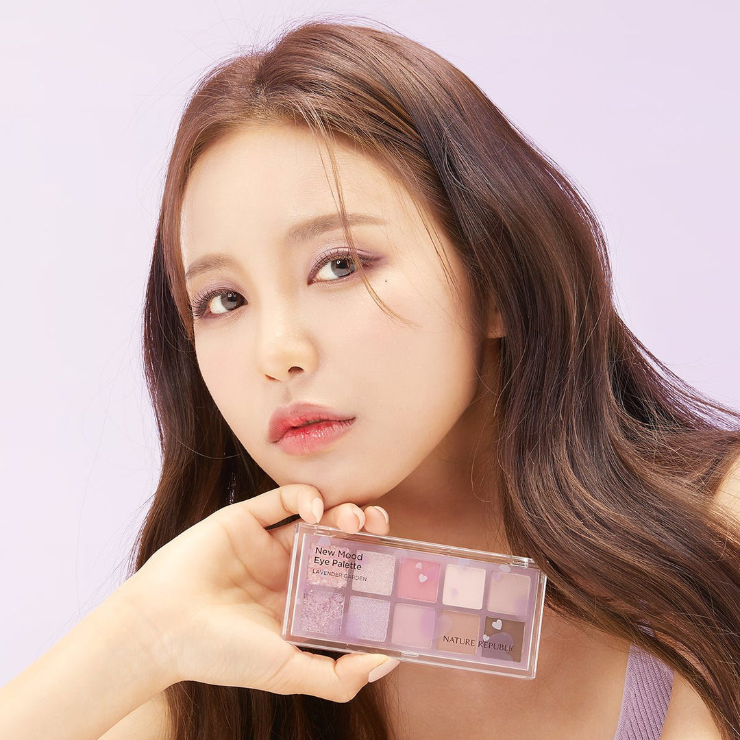 NATURE REPUBLIC - New Mood Eye Palette - réf 04 Lavender Garden