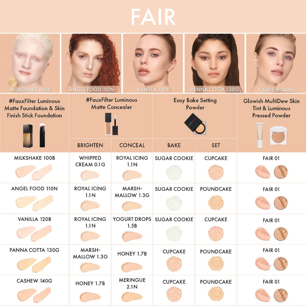 HUDA BEAUTY - Easy Bake Loose Baking & Setting Powder - Poudre Libre - réf Pound Cake