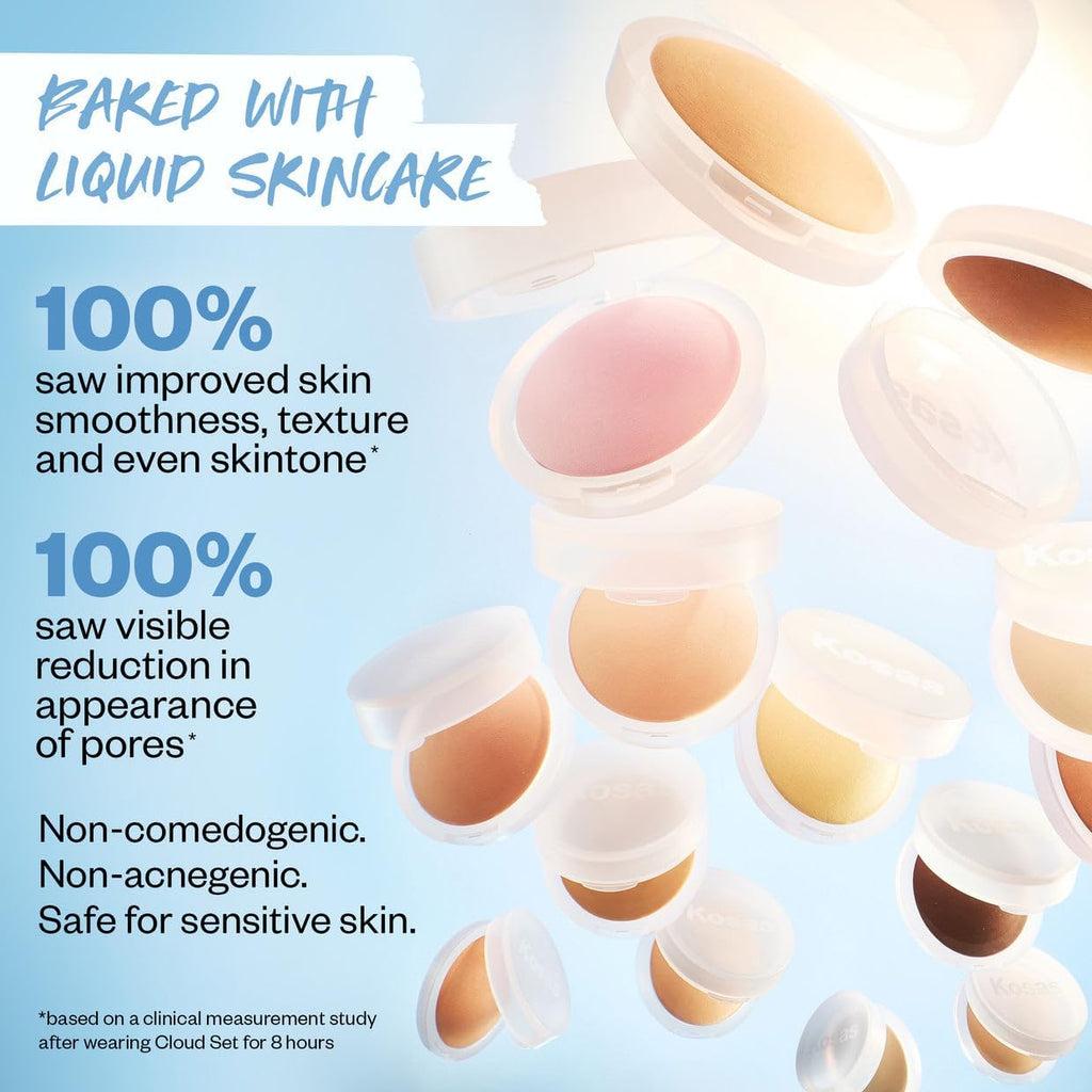 KOSAS - Cloud Set Brightening - Poudre fixatrice illuminatrice - réf Peachy