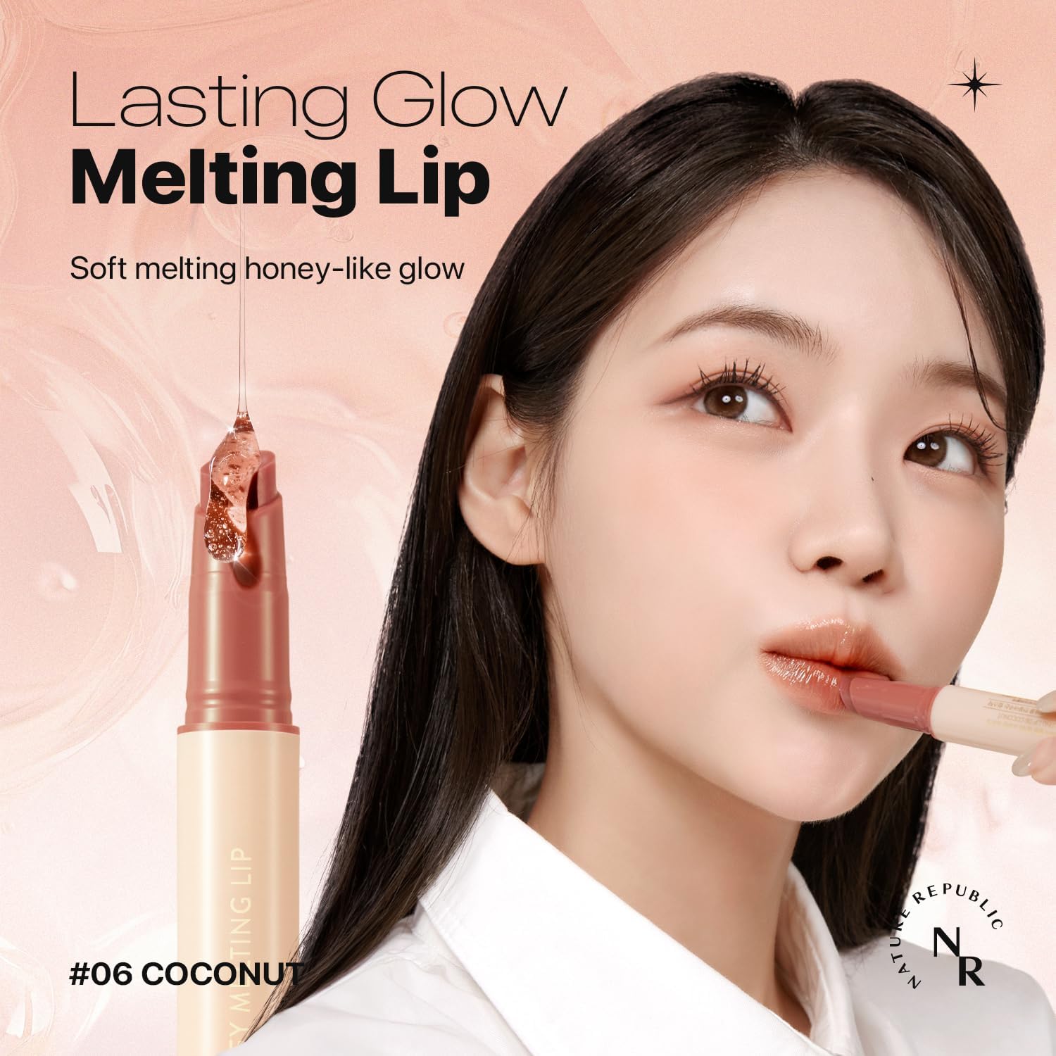 NATURE REPUBLIC - Honey Melting Lip - réf 06 Coconut