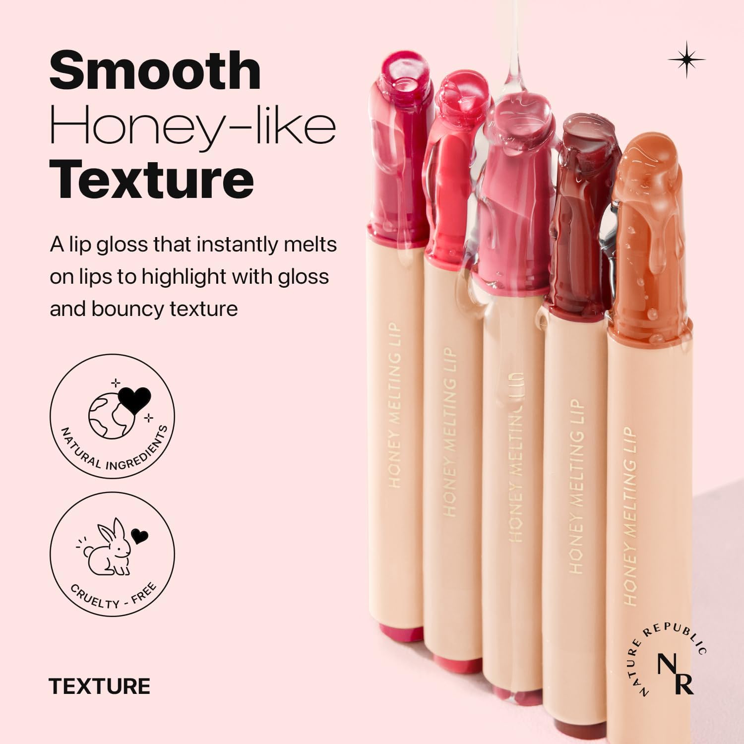 NATURE REPUBLIC - Honey Melting Lip - réf 06 Coconut