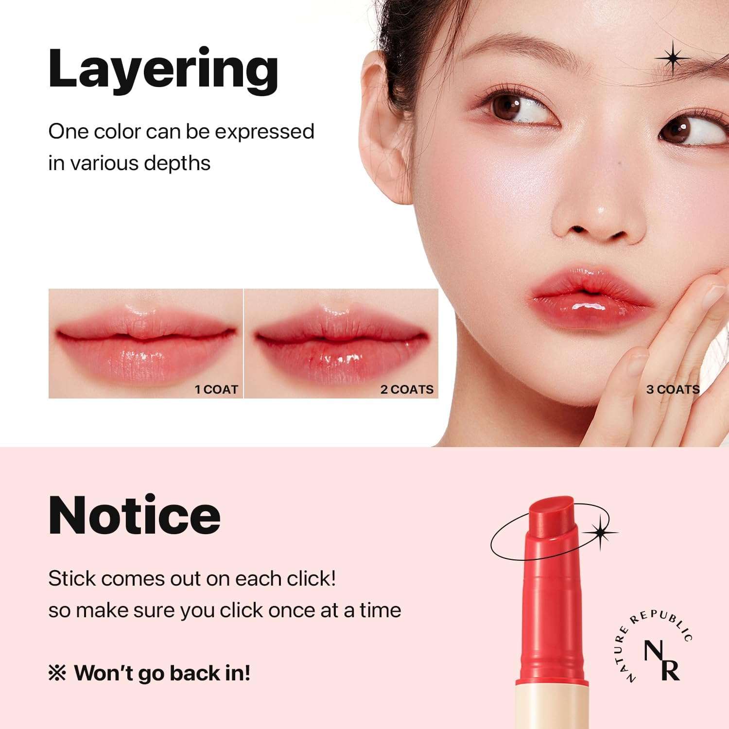 NATURE REPUBLIC - Honey Melting Lip - réf 06 Coconut