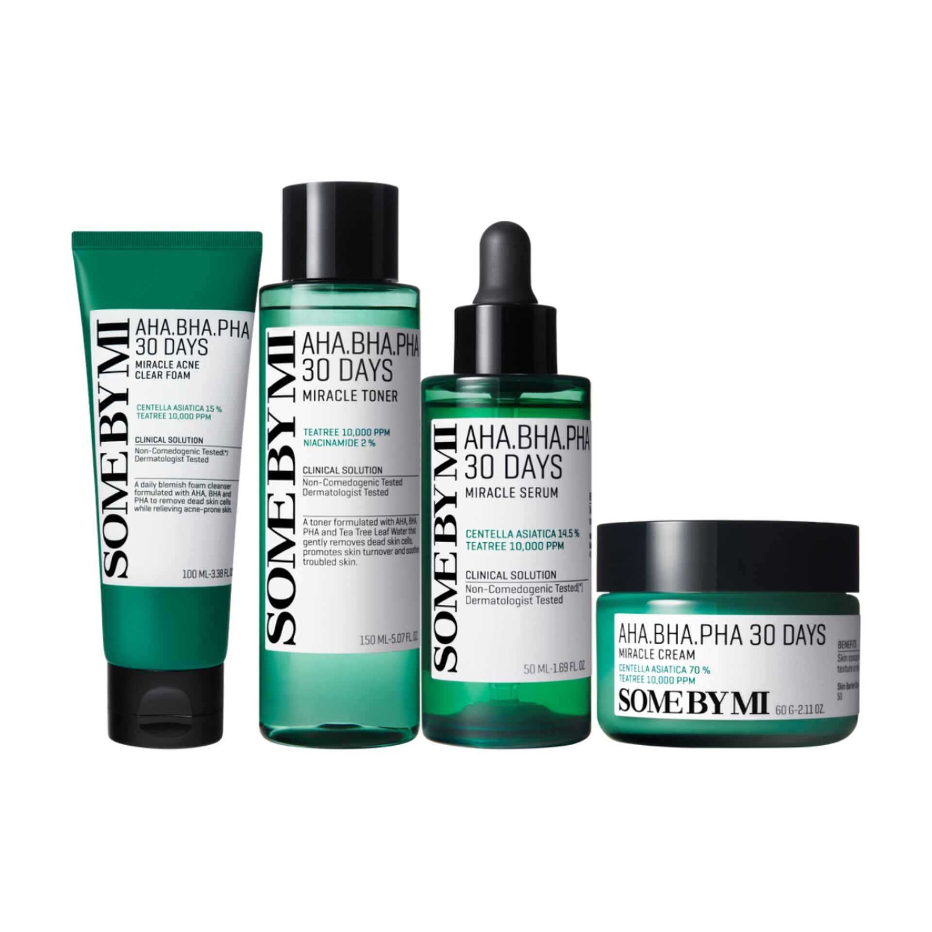 SOME BY MI - AHA BHA PHA 30 Days Bundle Miracle Routine ( 4pcs )