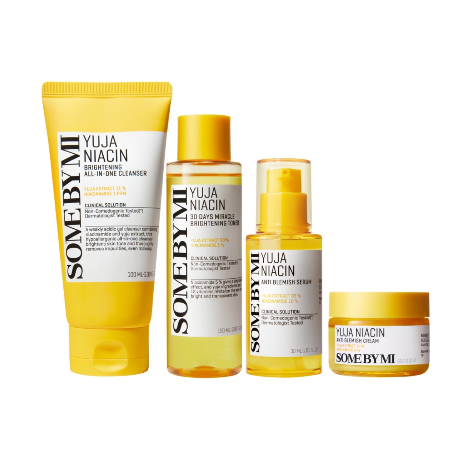 SOME BY MI - Yuja Niacin Bundle Routine ( 4pcs )