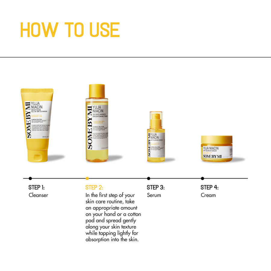 SOME BY MI - Yuja Niacin Bundle Routine ( 4pcs )