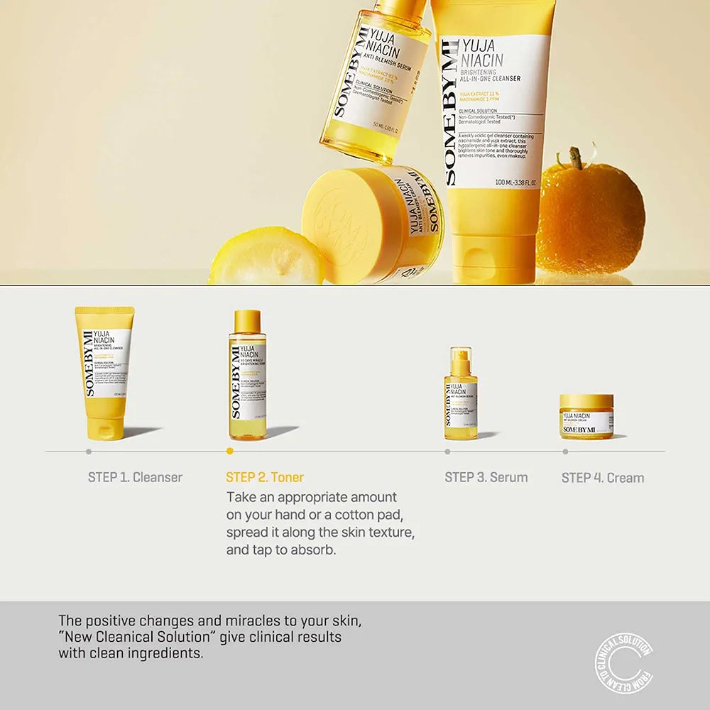 SOME BY MI - Yuja Niacin Bundle Routine ( 4pcs )