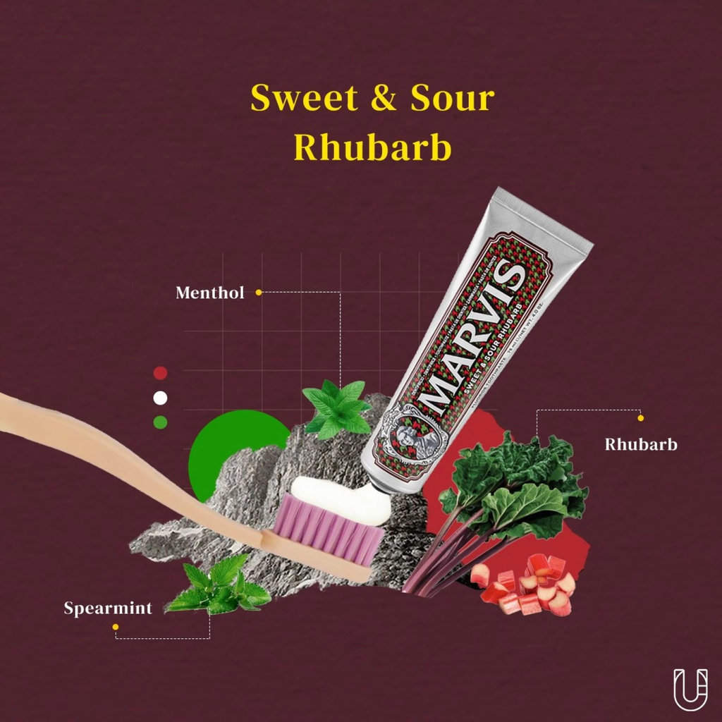 MARVIS - Sweet & Sour Rhubarb Toothpaste - 75ml