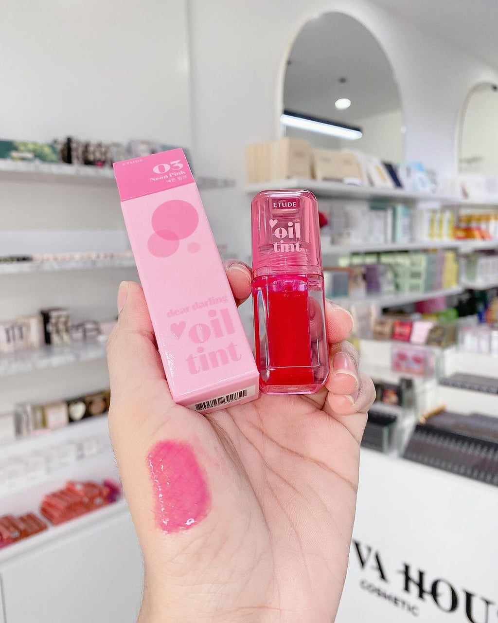 ETUDE - Dear Darling Oil Tint - réf 03 Neon Pink
