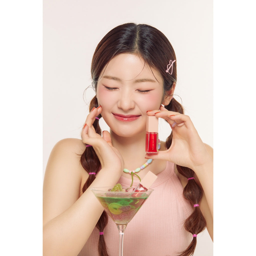 NATURE REPUBLIC - Glaze Shine Lip Oil - réf 02 Shinning Cherry