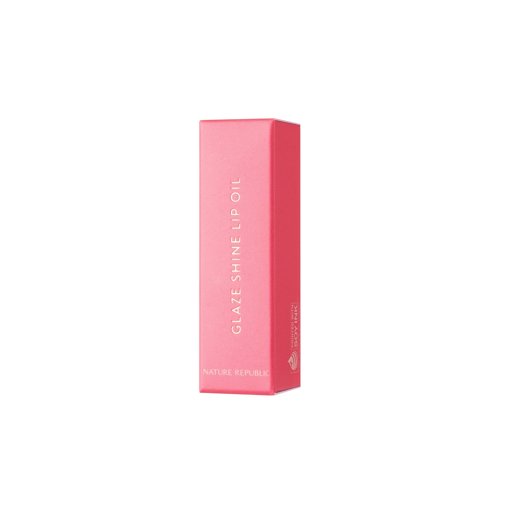 NATURE REPUBLIC - Glaze Shine Lip Oil - réf 03 Soft Berry