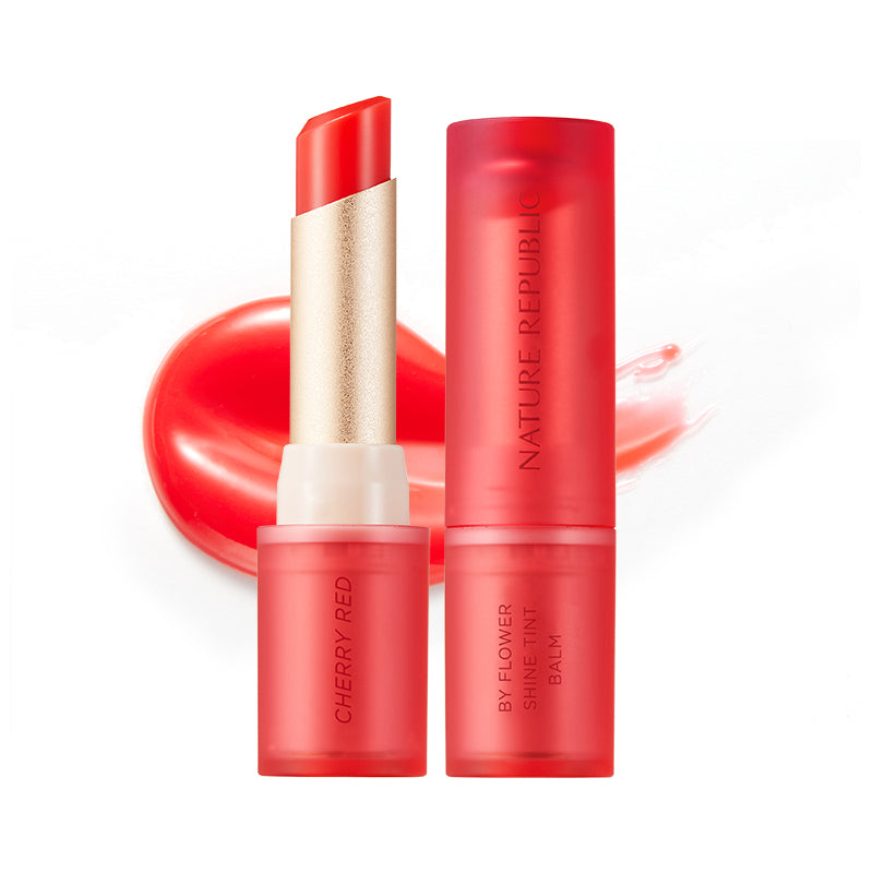 NATURE REPUBLIC - Shine Tint Balm - réf 02 Cherry Red