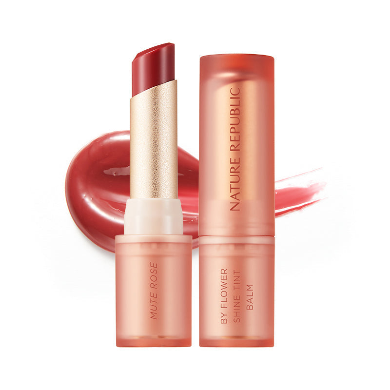 NATURE REPUBLIC - Shine Tint Balm - réf 04 Mute Rose