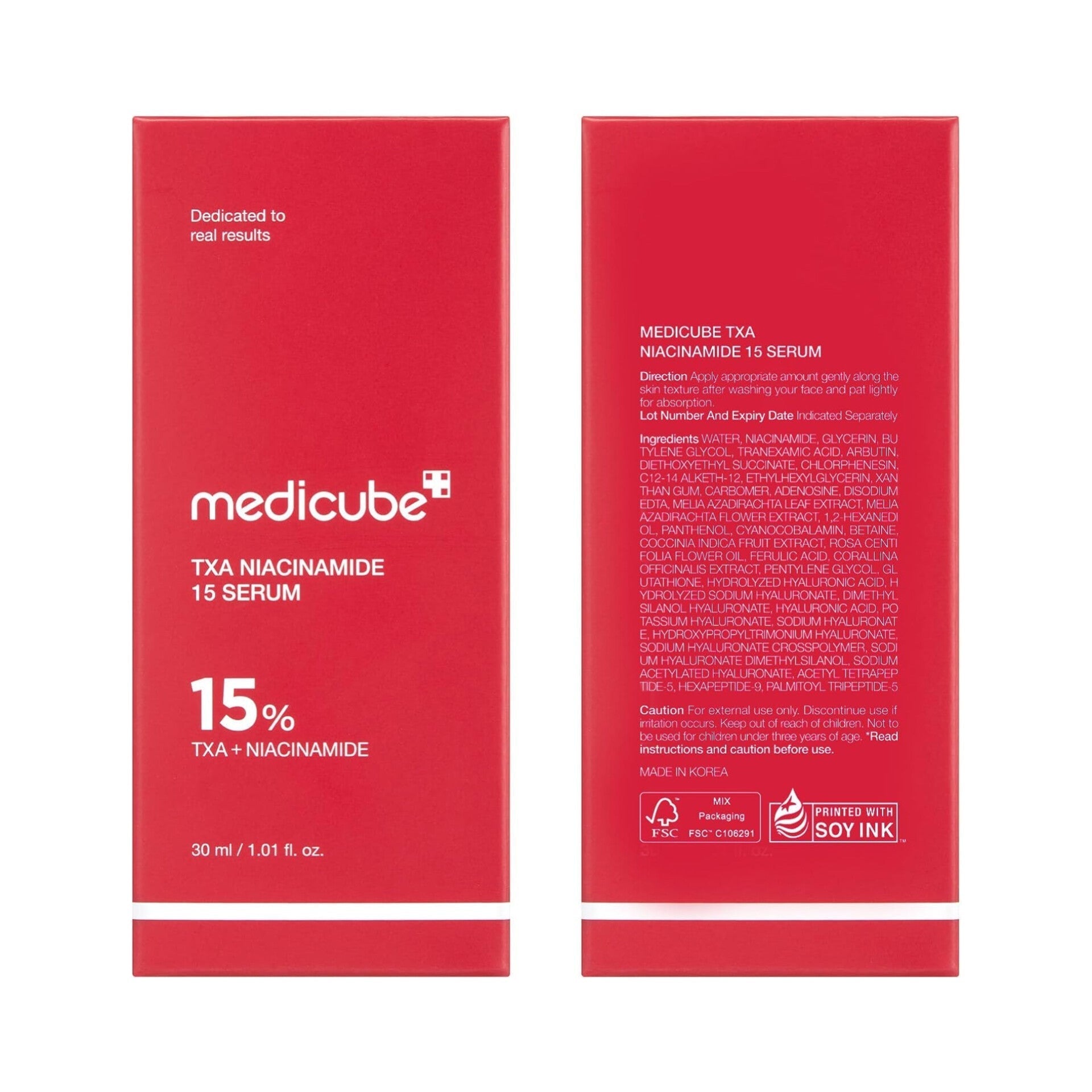 MEDICUBE - Serum TXA Niacinamide 15% - 30ml