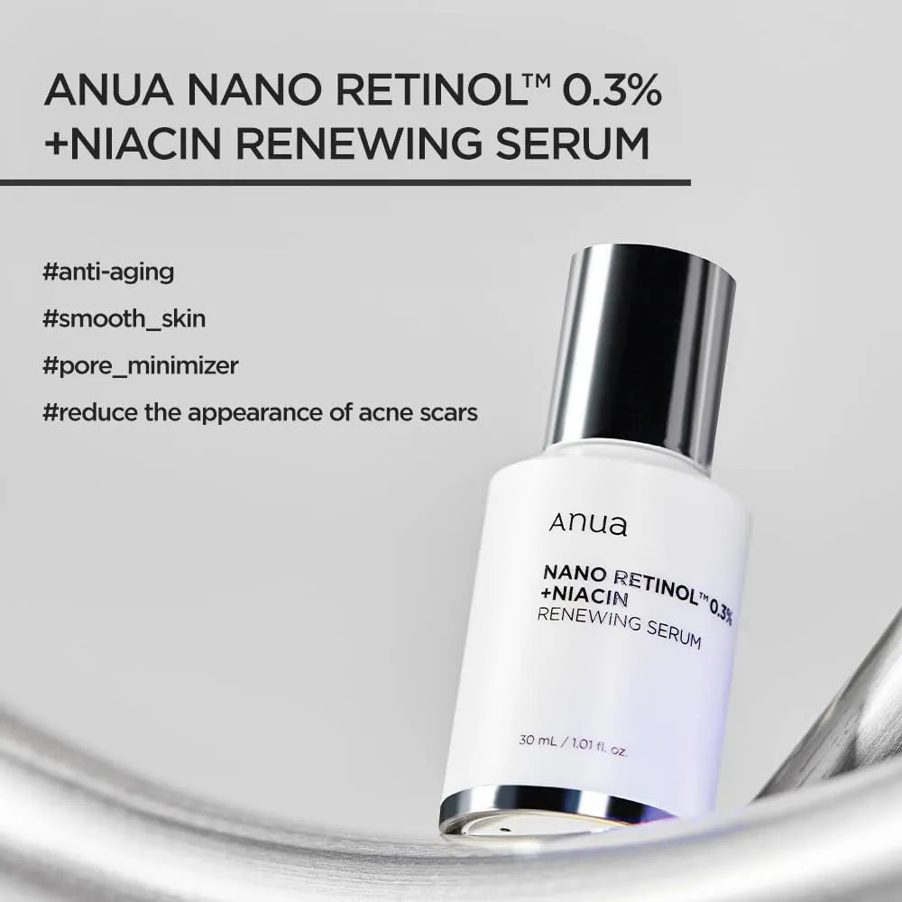 ANUA - Nano Retinol 0.3% + Niacin Renewing Serum - 30ml