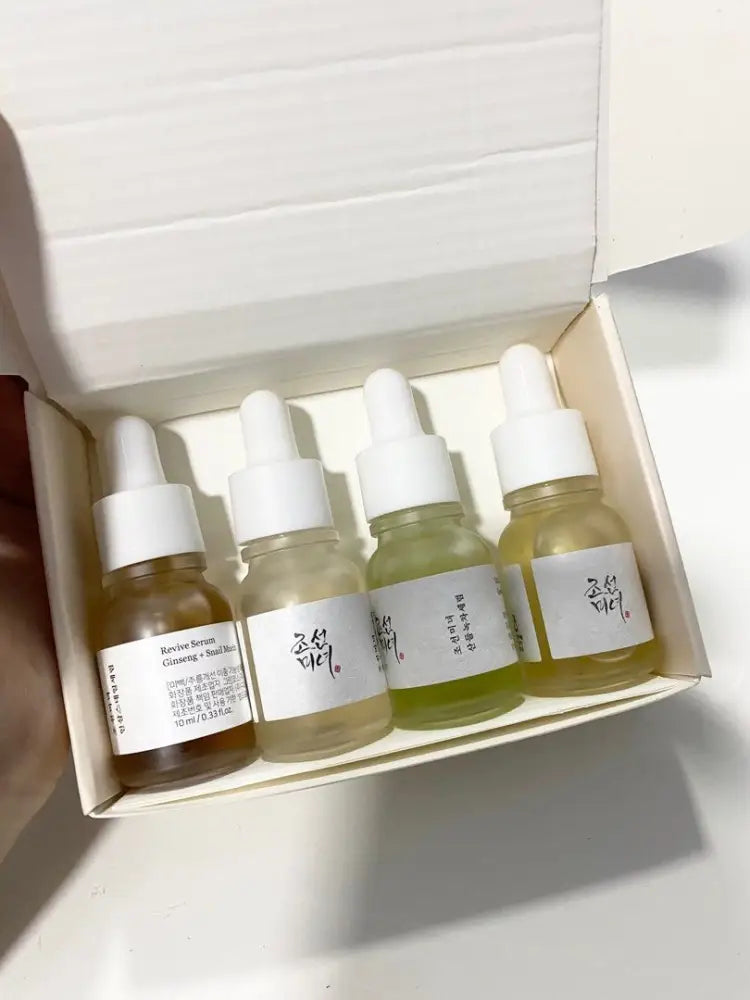 BEAUTY OF JOSEON - MINI Hanbang Serum Discovery Kit - 4pcs x 10ml