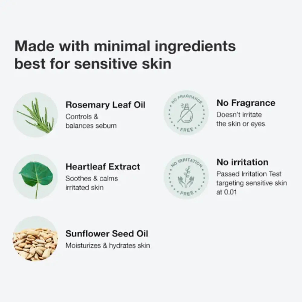 ANUA - Heartleaf Pore Control Cleansing Oil MILD for Sensitive Skin - 200ml