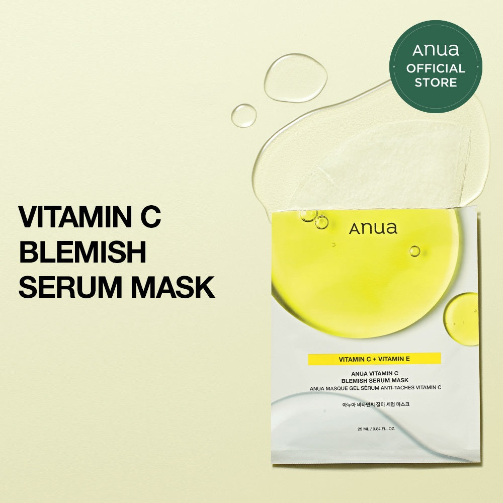 ANUA - Vitamin C + Vitamin E Blemish Serum Mask