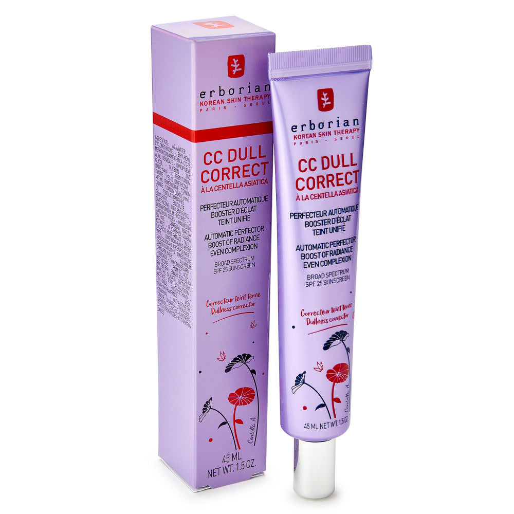 ERBORIAN - CC Dull Correct à la centella Asiatica SPF25 - 45ml