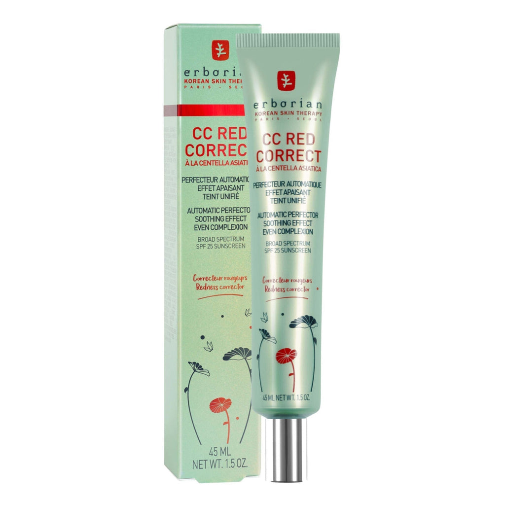 ERBORIAN - CC Red Correct crème anti-rougeurs SPF25 - 45ml