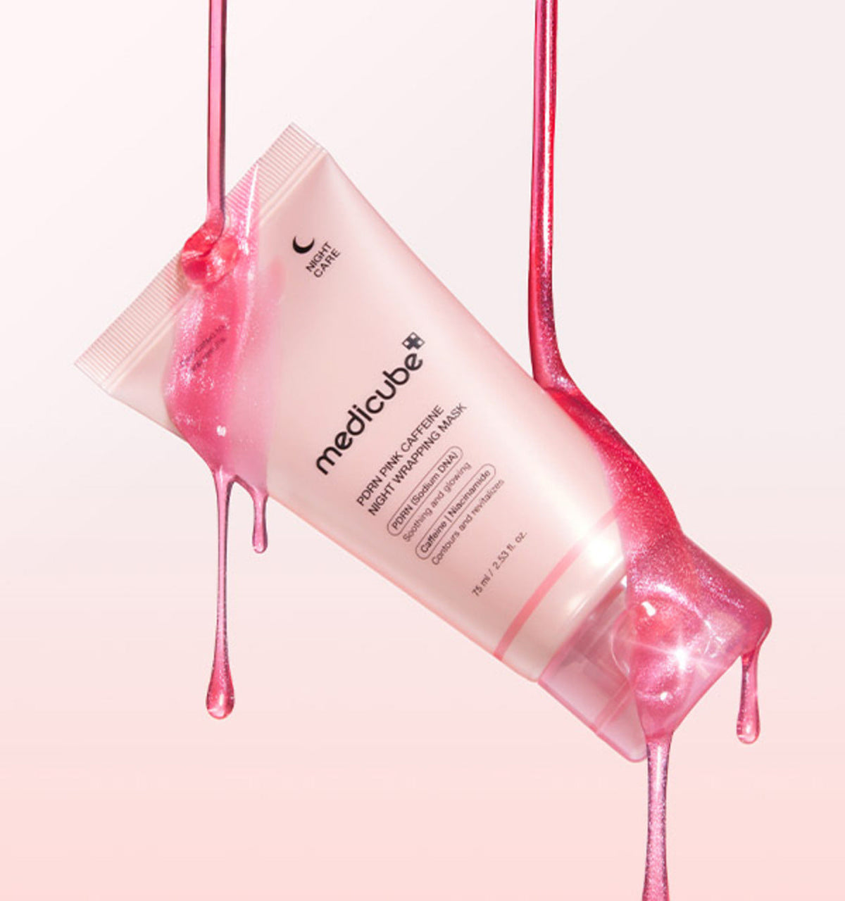 MEDICUBE - medicube PDRN Pink Caffeine Night Wrapping Mask - 75ml
