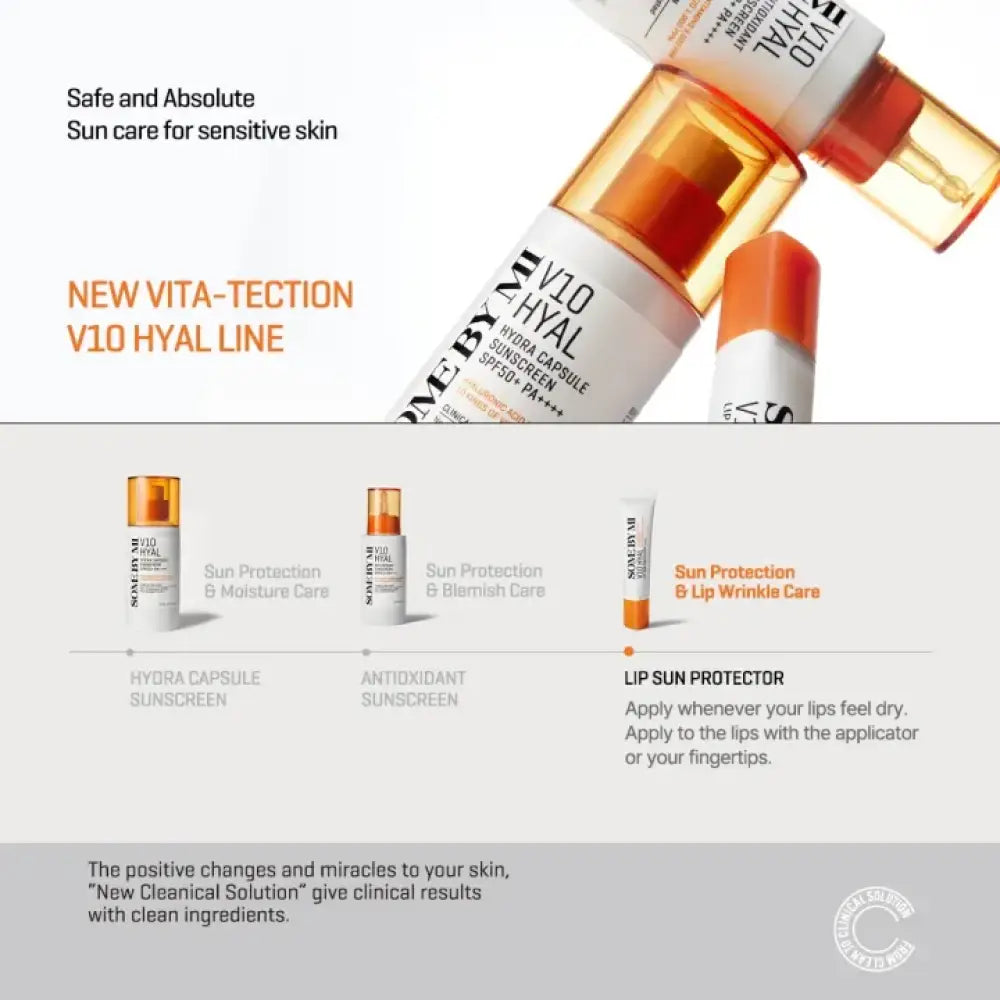 SOME BY MI - V10 Hyal Antioxidant Sunscreen - 40ml