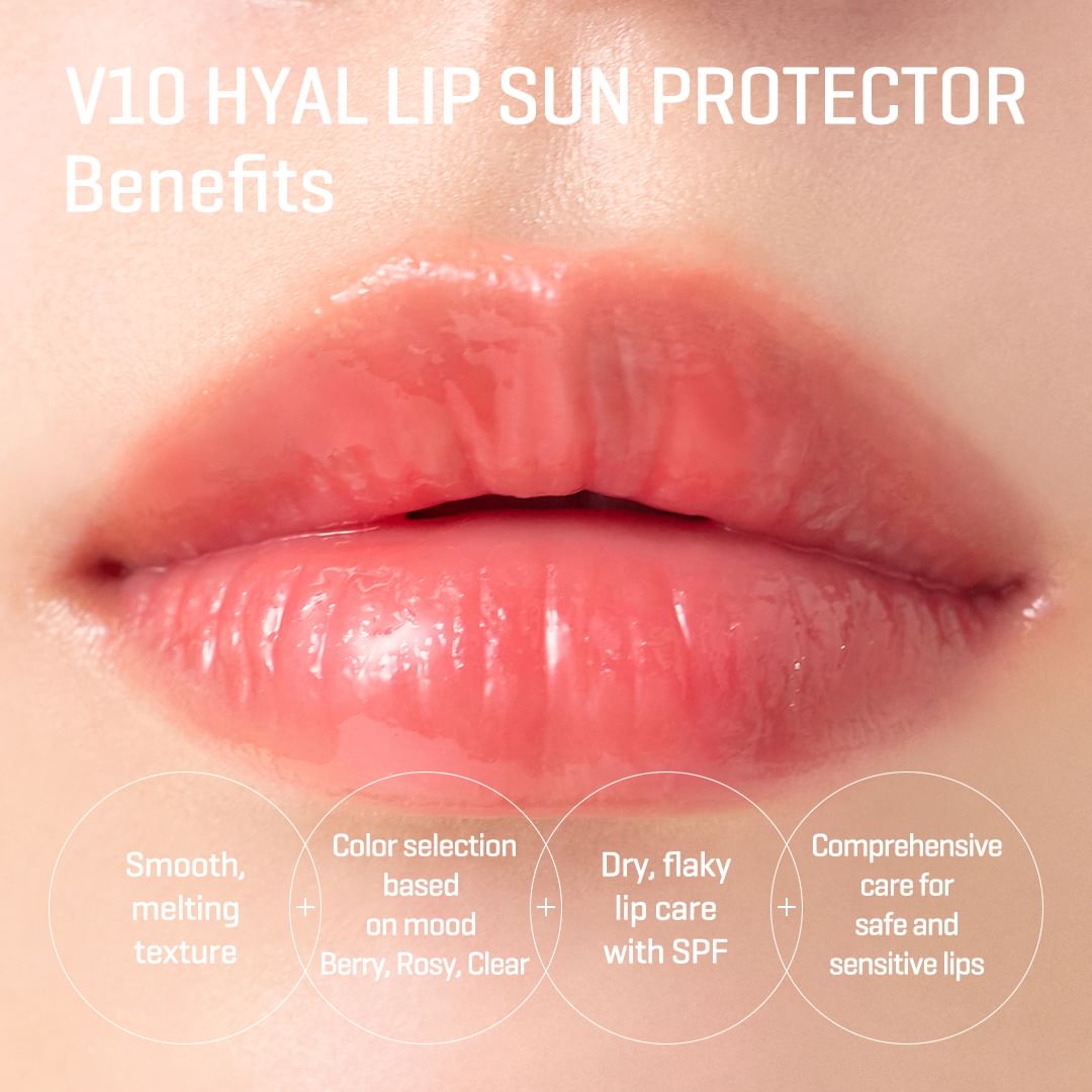 SOME BY MI - V10 Hyal Lip Sun Protector SPF15 - réf Berry 7ml