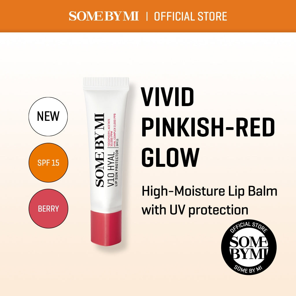 SOME BY MI - V10 Hyal Lip Sun Protector SPF15 - réf Berry 7ml