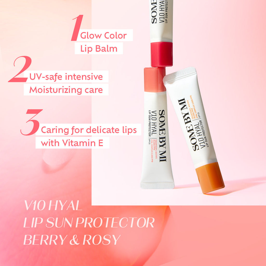 SOME BY MI - V10 Hyal Lip Sun Protector SPF15 - réf Clear 7ml