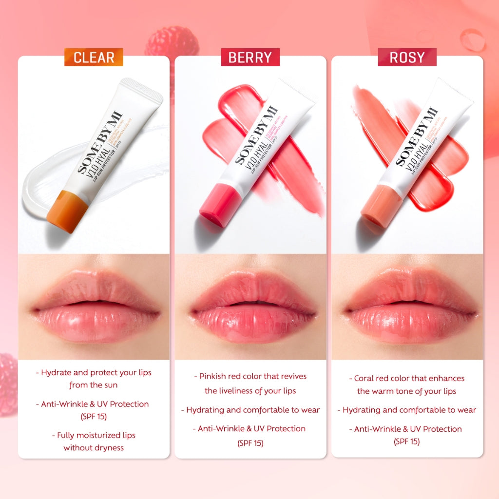 SOME BY MI - V10 Hyal Lip Sun Protector SPF15 - réf Clear 7ml