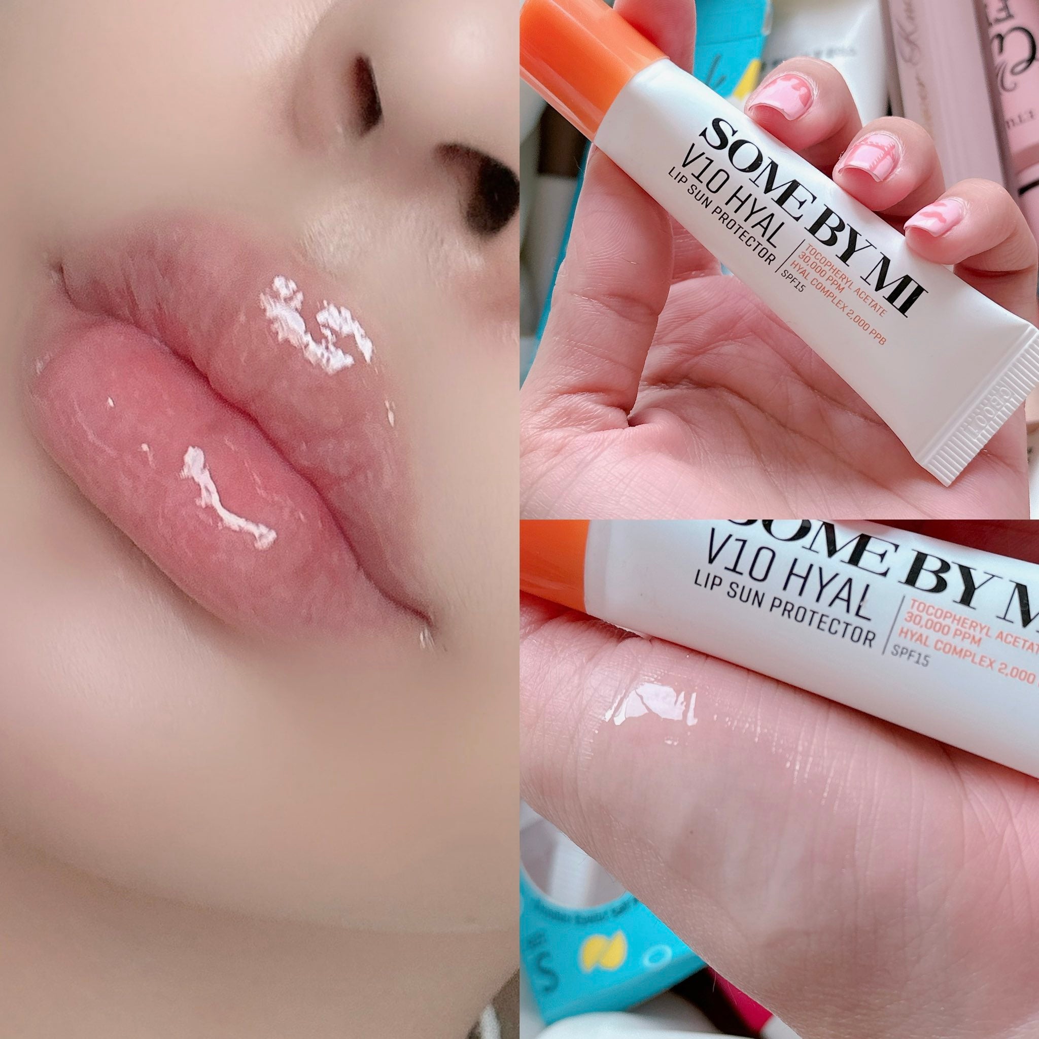 SOME BY MI - V10 Hyal Lip Sun Protector SPF15 - réf Clear 7ml