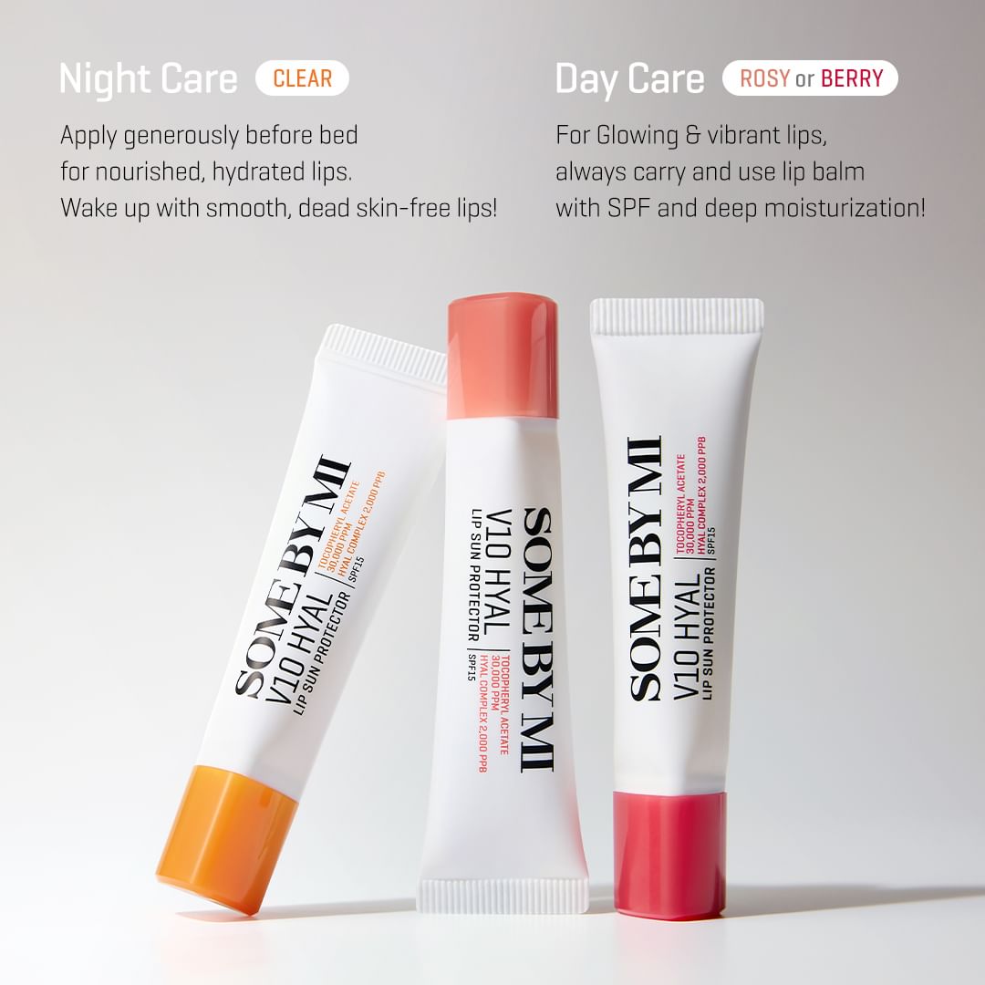 SOME BY MI - V10 Hyal Lip Sun Protector SPF15 - réf Rosy 7ml