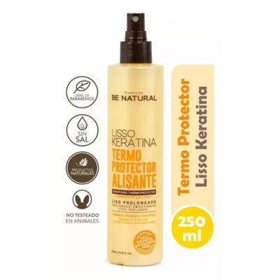 PLACENTA LIFE BE NATURAL - Smooth Thermoprotector Keratin - 250ml